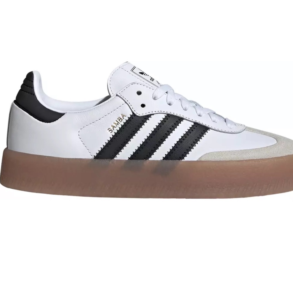 Adidas Women's Samba White Black Gum Sneakers